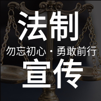 世界法制宣传日普法宣传黑色实景公众号次图