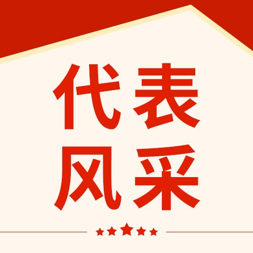 二十大代表风采红色星星公众号次图